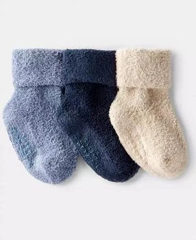 Carter's | Baby Boys 3-Pack Foldover Bootie Socks,商家Macy's,价格¥103