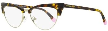 Victoria's Secret | Victoria's Secret Women's Cateye Eyeglasses VS5018 052 Havana/Gold 53mm,商家Premium Outlets,价格¥292