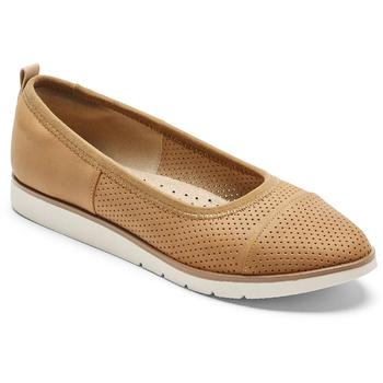Rockport | Rockport Womens Stacie Faux Leather Perforated Ballet Flats商品图片,3.4折起, 独家减免邮费