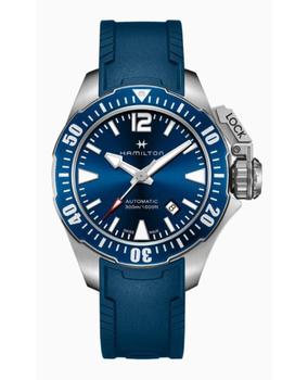 Hamilton | Hamilton Khaki Navy Frogman Auto Blue Dial  Men's Watch H77705345商品图片,6.3折
