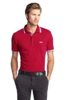 推荐HUGO BOSS 红色男士POLO衫 50198254-610商品