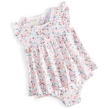 First Impressions | Baby Girls Dinosaur Meadow Cotton Sunsuit, Created for Macy's 5折, 独家减免邮费