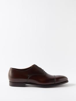 crockett, Crockett & Jones | Lonsdale leather Oxford shoes商品图片 