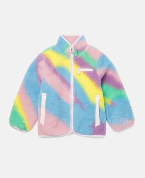推荐Stella McCartney - Spray Print Teddy Fleece Jacket, Woman, Multicolour, Size: 8商品