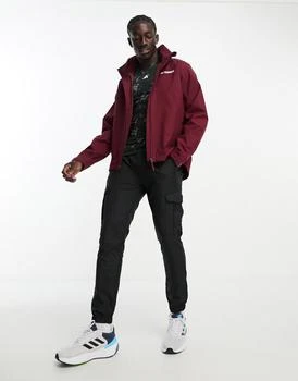 推荐adidas Outdoor foundation jacket in red商品