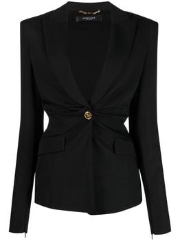 商品Versace | Versace Women's  Black Other Materials Blazer,商家StyleMyle,价格¥17422图片