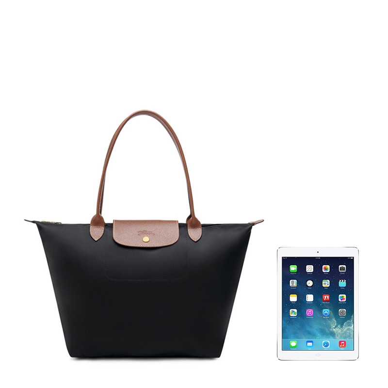 更多longchamp tote, Longchamp | Longchamp 珑骧 黑色尼龙女士手提包 1899089001商品图片 独家减免邮费