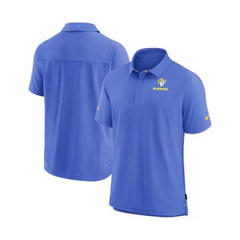 NIKE | Men's Royal Los Angeles Rams Lockup Performance Polo Shirt商品图片,7.9折
