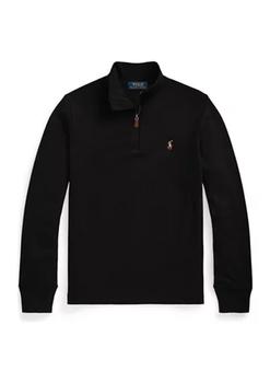 商品Ralph Lauren | Boys 8-20 Cotton Interlock 1/4 Zip Pullover Sweatshirt,商家Belk,价格¥309图片