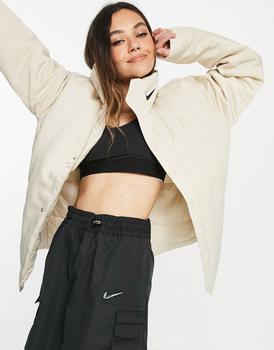 NIKE | Nike coat in oatmeal商品图片,5.4折