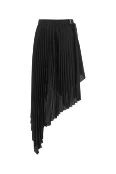 推�荐Givenchy Asymmetric High Waist Pleated Skirt商品