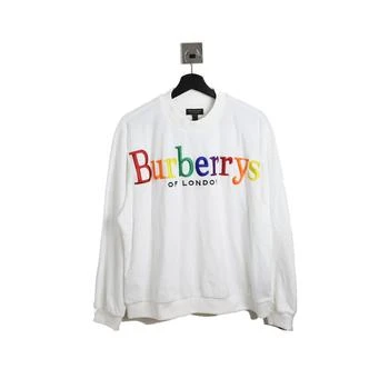 推荐Burberry Rainbow Font Sweater White商品