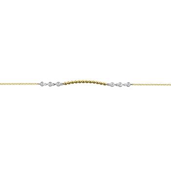 商品Spot Chain Bracelet with Diamond Bezels,商家Premium Outlets,价格¥3285图片