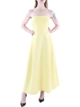 Ralph Lauren | Faille Womens Pleated Long Cocktail and Party Dress 4.5折, 独家减免邮费