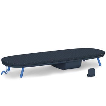 商品Joseph Joseph Pocket Plus Folding Table-Top Ironing Board - Black/Blue图片