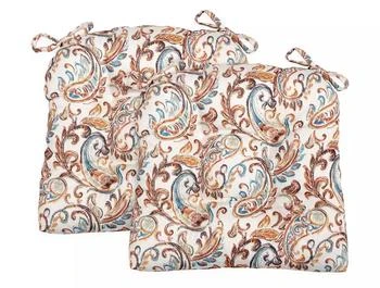 Arlee Home Fashions | Paisley Set of Two Chair Pad Seat Cushions,商家Macy's,价格¥192