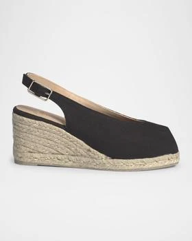 Castaner | Dosalia Canvas Slingback Espadrilles,商家Neiman Marcus,价格¥1365