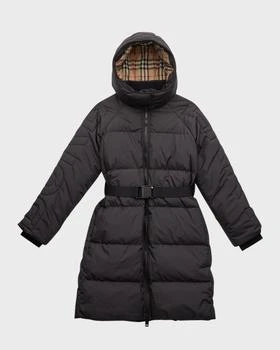 Burberry | Girl's Linda Long Puffer Parka Jacket, Size 4-14,商家Neiman Marcus,价格¥5204