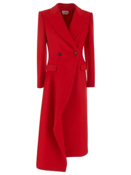 Alexander McQueen | Double Breasted Coat商品图片,额外7.5折, 额外七五折