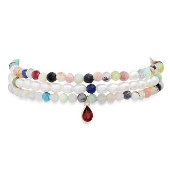 Soul Journey Jewelry | Melody Of Pearls Bracelets SMALL 6 1/2",商家Verishop,价格¥972