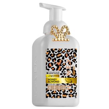 商品Lovery | Hand Foaming Soap in Honey Almond, Moisturizing Hand Soap with Flawless Crystal Heart Bracelet - Hand Wash Set, 2 Piece,商家Macy's,价格¥144图片