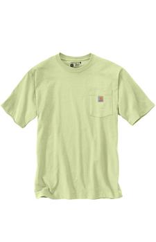 推荐(K87) Workwear Pocket T-Shirt - Pastel Lime商品