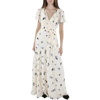 Ralph Lauren | Lauren Ralph Lauren Womens Crinkled Maxi Fit & Flare Dress 1.2折