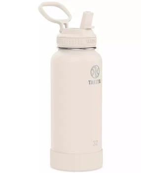 Takeya | Actives Straw 32-Oz. Stainless Steel Insulated Bottle,商家Macy's,价格¥257