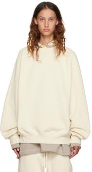 Essentials | Off-White Crewneck Sweatshirt商品图片,独家减免邮费