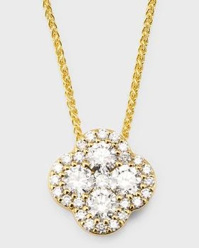 Neiman Marcus Diamonds | 18K Gold GH/SI Diamond Pendant on 18" Chain, 1.37tcw,商家Neiman Marcus,价格¥42071