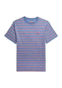 Ralph Lauren | Lauren Childrenswear Boys 8 20 Striped Cotton Jersey T Shirt,商家Belk,价格¥152