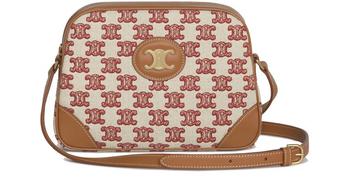celine腋下包价格, Celine | Camera Bag in Textile with Triomphe Embroidery商品图片 