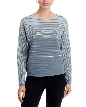 推荐Stripe Dolman Sleeve Crewneck Sweater商品