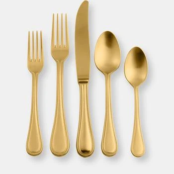 Mepra | 5 Pcs Place Setting PERLA ICE ORO,商家Verishop,价格¥1960