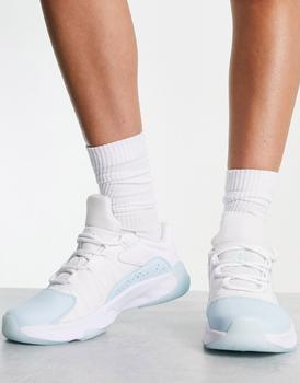 aj女鞋, Jordan | Air Jordan 11 CMFT Low trainers in white and glacier blue商品图片 