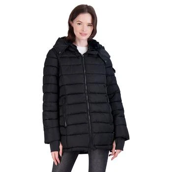 推荐Steve Madden Women's Jacket with Fur Lined Hood商品