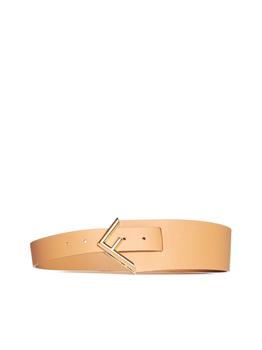 芬迪腰带怎么样, Fendi | Fendi Logo-Plaque Leather Belt商品图片 6.1折