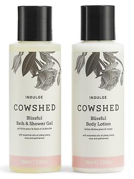 商品Cowshed | 2-Piece Blissful Treats Shower Gel & Lotion Set,商家Saks Fifth Avenue,价格¥167图片