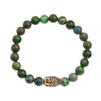 商品18K Jade & Carved Buddha Bracelet图片