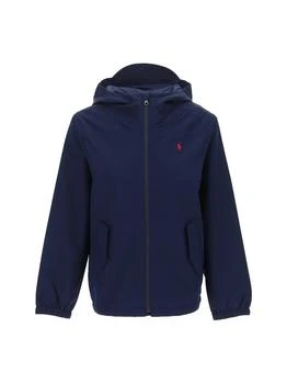 Ralph Lauren | Ralph Lauren Kids Polo Pony Embroidered Zipped Windbreaker,商家Cettire,价格¥838