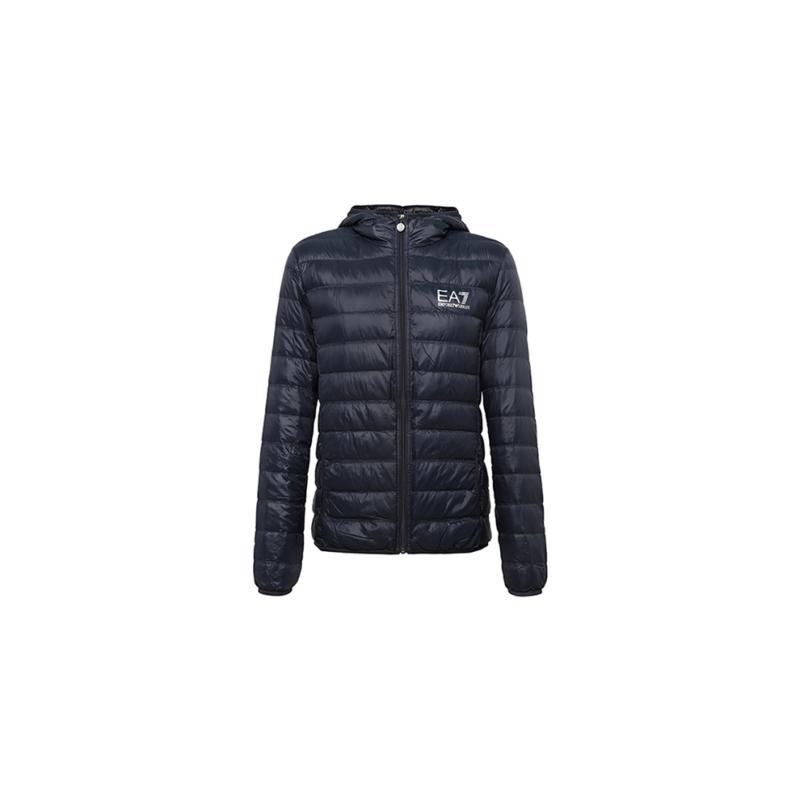阿玛尼唇釉美白, Emporio Armani | EMPORIO ARMANI 男士黑色白鸭绒连帽羽绒服 6KPB07-PN27Z-1200商品图片 独家减免邮费