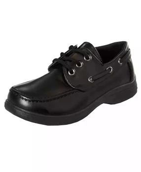 French Toast | Little Boys Artificial Leather Construction School Shoes,商家Macy's,价格¥206