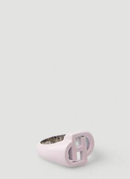 推荐Logo Signet Ring in Pink商品