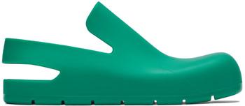 Bottega Veneta | Green Puddle Loafers商品图片,