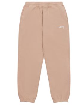 stussy裤子, STUSSY | stock logo pant beige商品图片 