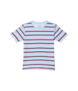 Tommy Hilfiger | Beach Stripe Short Sleeve T-Shirt (Big Kids) 5.9折
