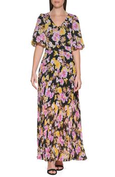 Kensie | Crystal Pleated Maxi Dress商品图片,5.7折