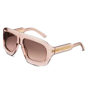 推荐【预售3-7天】迪奥23新款M1U系列 女墨镜棕粉镜片半透明粉色口罩框DSGTM1UXR_40F1商品
