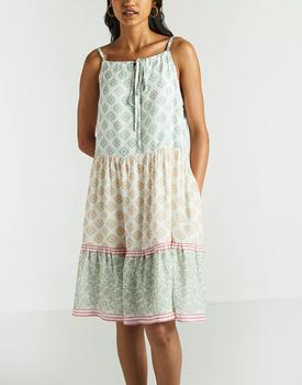推荐Madewell x Reistor Strappy tiered dress商品