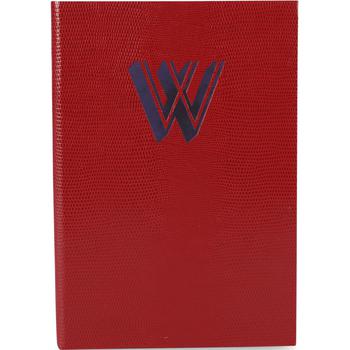 商品Sloane Stationery | Letter w designer notebook in red,商家BAMBINIFASHION,价格¥301图片